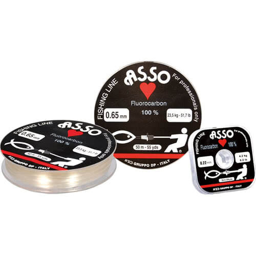 Asso Di Cuori Filo Fluorocarbon 50Mt